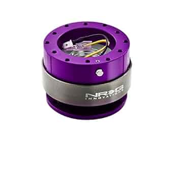 【半ジャンク品】NRG クイックリリースキット 2.0 パープル 楽天市場】NRG ステアリングホイール クイックリリース キット